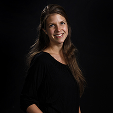 Lärare i sång och körsång på Kulturskolan, Lisa Österlund.